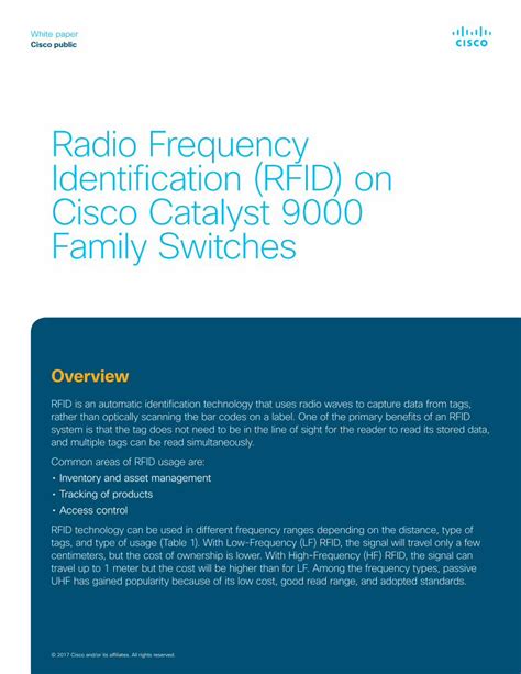 cisco active rfid tracking|Cisco rfid data sheet.